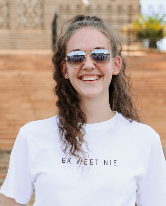 "Ek weet nie" t-hemp