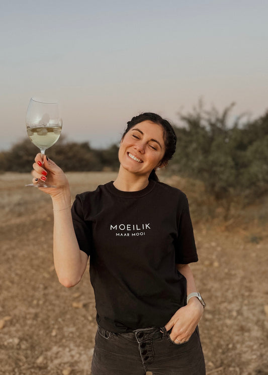 "Moeilik maar mooi" t-hemp