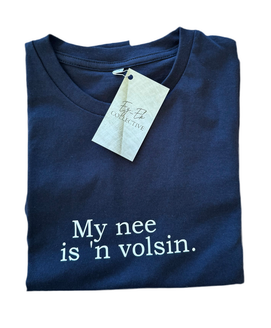 "My nee is n volsin" t-hemp