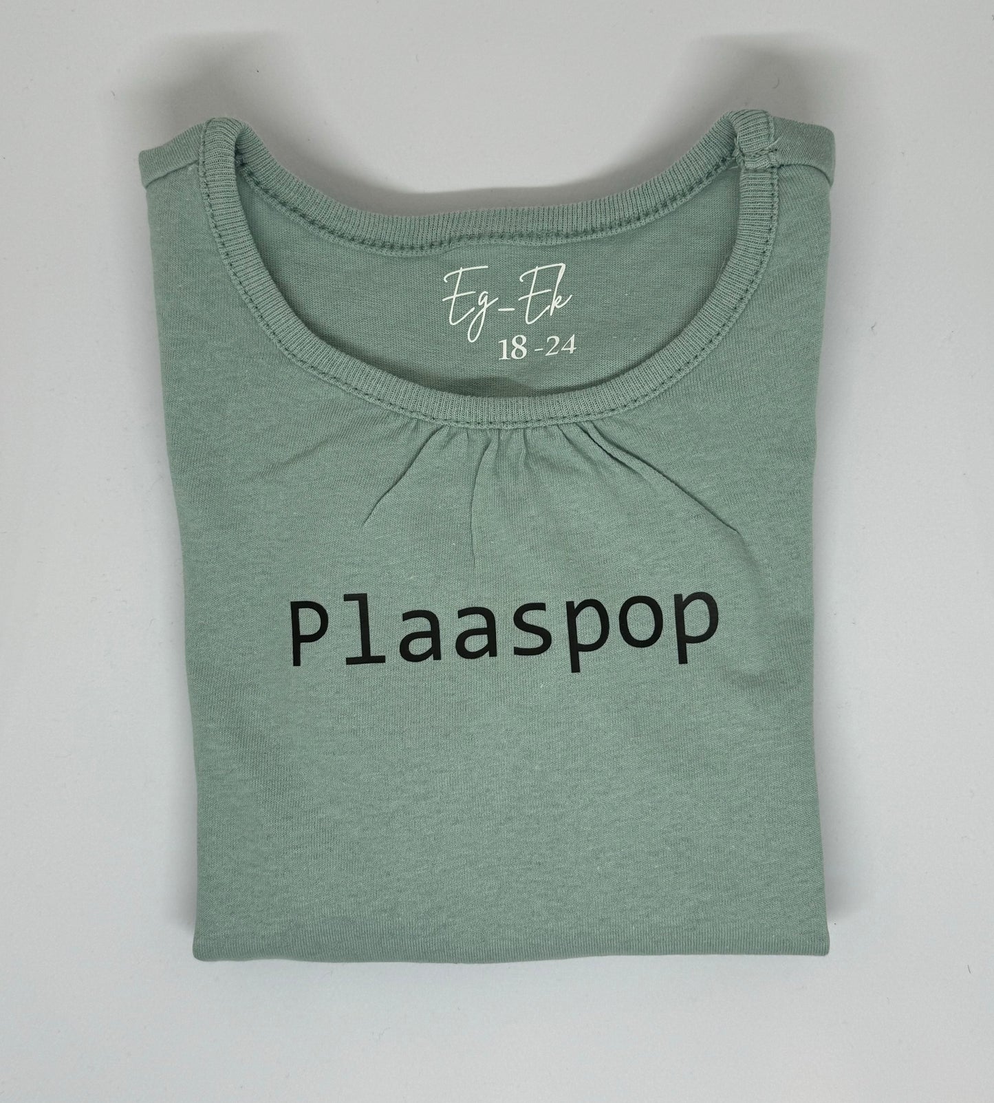 "Plaaspop" kinder t-hemp