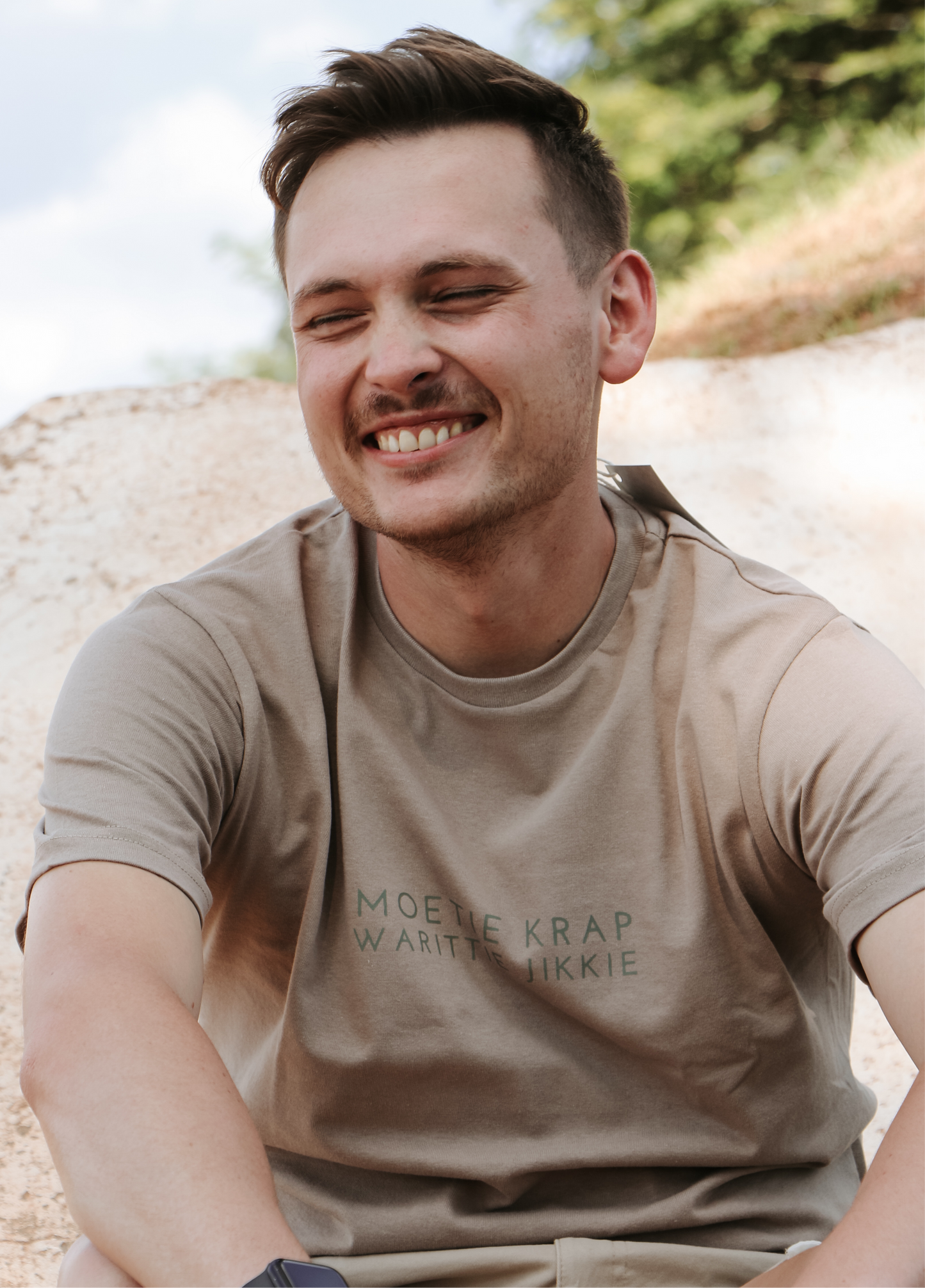 "Moetie krap warittie jikkie" t-hemp