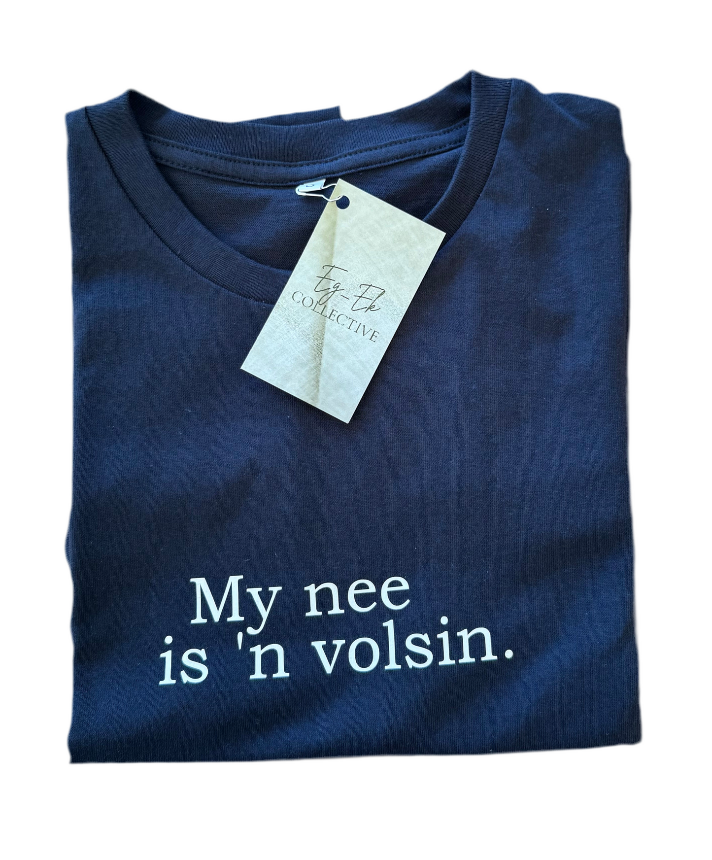 "My nee is n volsin" t-hemp